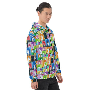 Horimiya colorful characters Unisex Hoodie